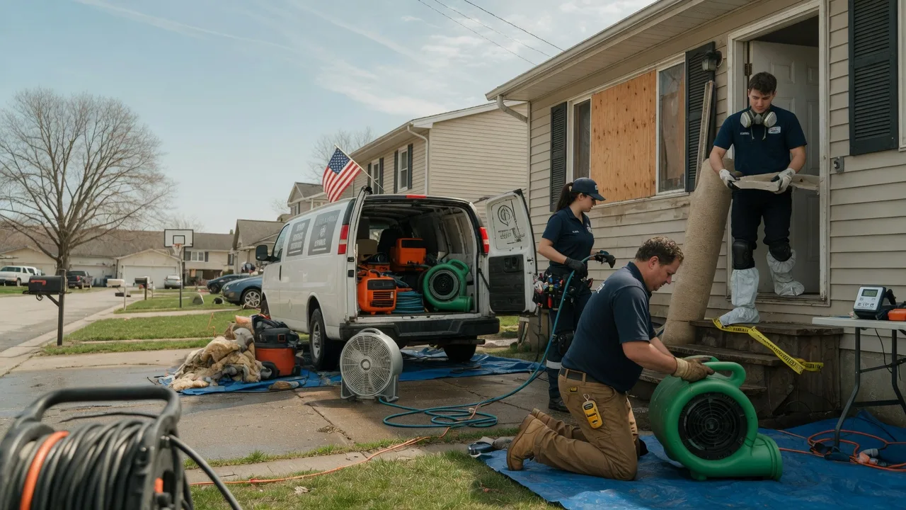 Water Damage Restoration in Shullsburg, WI near me
